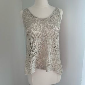 Free People Crochet Tank